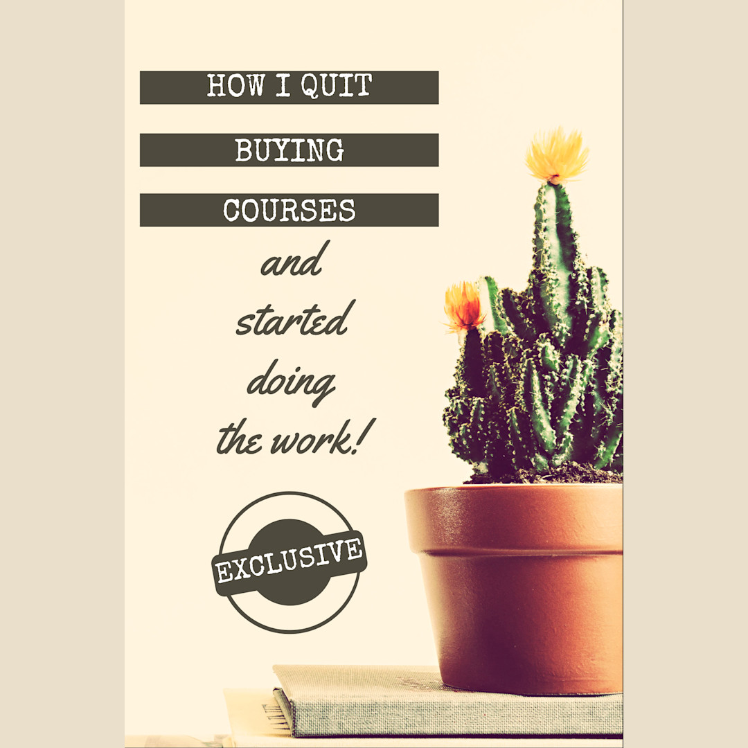 How I quit buying courses | Templates | Stencil