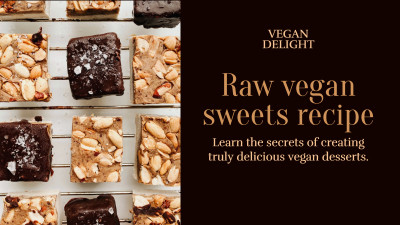 Raw vegan sweets recipe