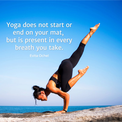 Yoga is present in every breath you take
