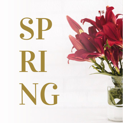 Spring is here now