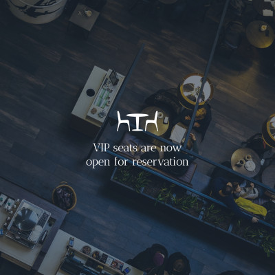 Instagram post template for a restaurant