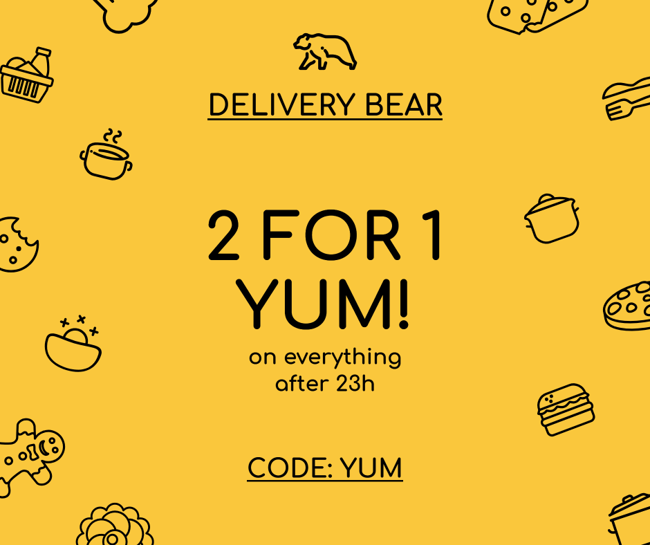 Delivery bear - 2 for 1