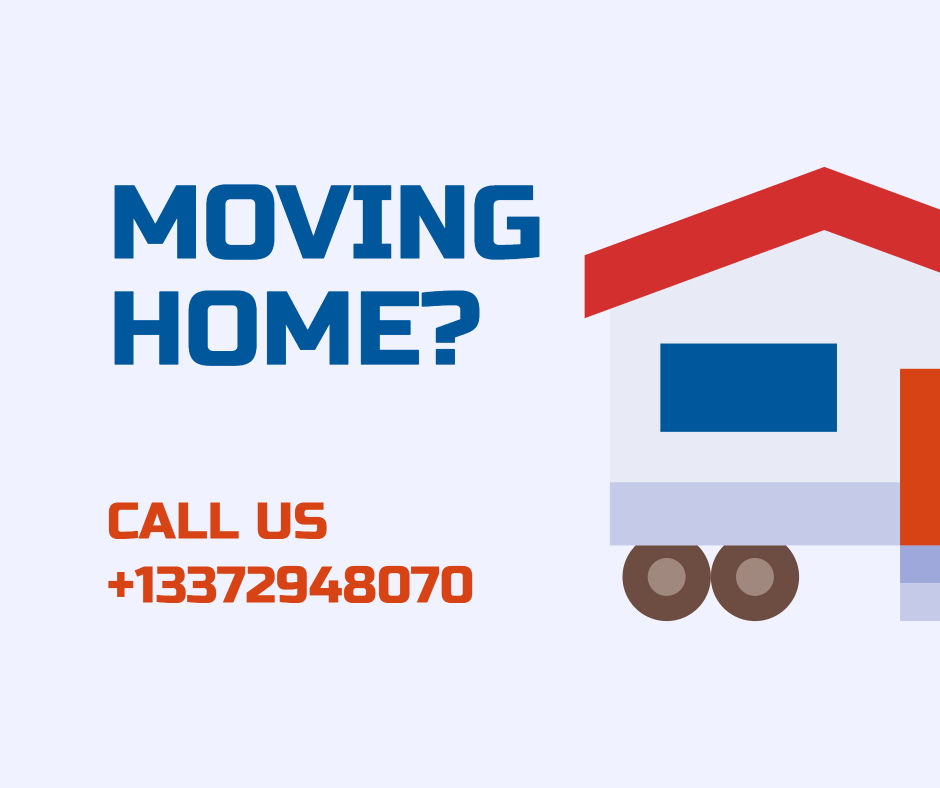 Moving home advertisement
